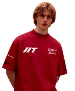 IIT Campus Mania Men’s Oversized Streetwear Casual Graphic Printed T-Shirt - Image 2