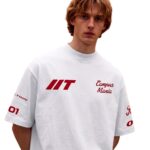 IIT Campus Mania Men’s Oversized Streetwear Casual Graphic Printed T-Shirt