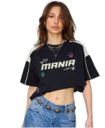 IIT Delhi 07 Women’s Oversized Crop Streetwear Casual Graphic T-Shirt